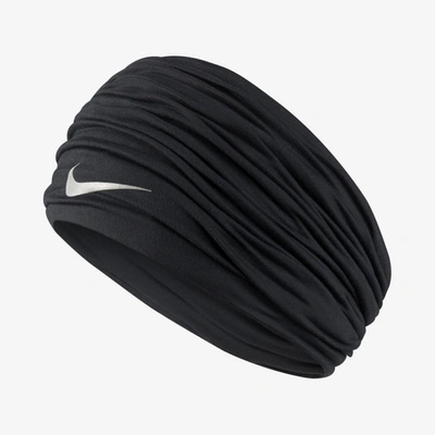 Shop Nike Unisex Dri-fit Running Wrap In Black