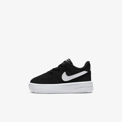 Shop Nike Force 1 '18 Baby/toddler Shoes In Black