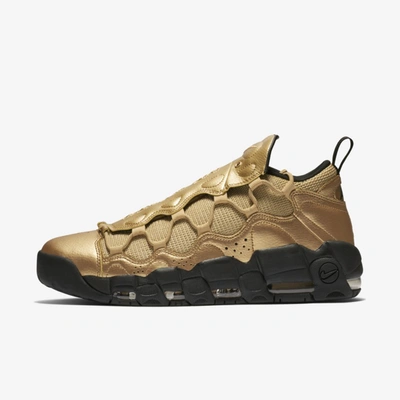 Shop Nike Air More Money Men's Shoe In Metallic Gold,black,metallic Gold