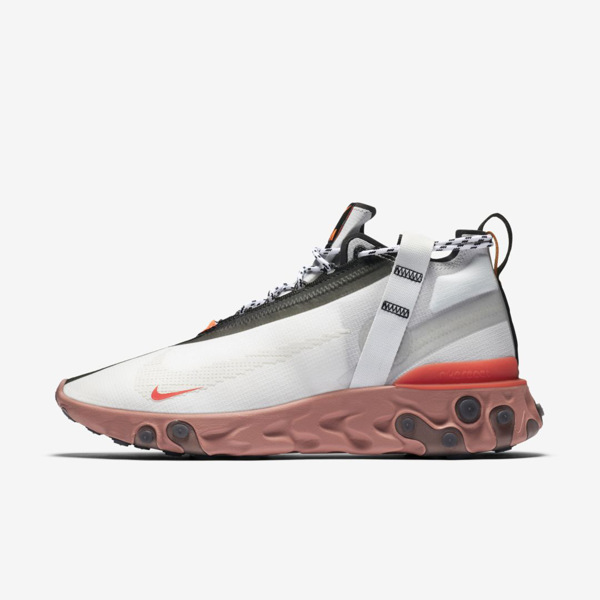 react runner mid wr ispa ripstop sneakers