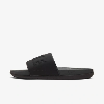 Shop Nike Men's Offcourt Slides In Black