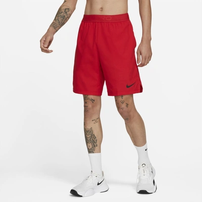 Shop Nike Pro Flex Vent Max Men's Shorts In University Red,black
