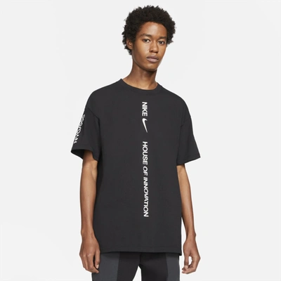 Nike Sportswear House Of Innovation Men's T-shirt In Black,white | ModeSens