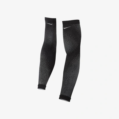 Shop Nike Unisex Breaking2 Running Sleeves In Black