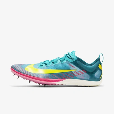 Nike Zoom Victory 5 Xc Track & Field Distance Spikes In Lakeside,oracle  Aqua,digital Pink,opti Yellow | ModeSens