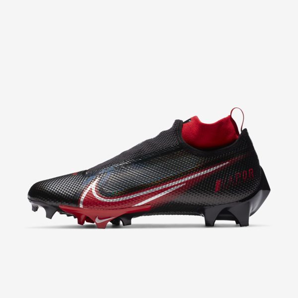 red nike vapor football cleats