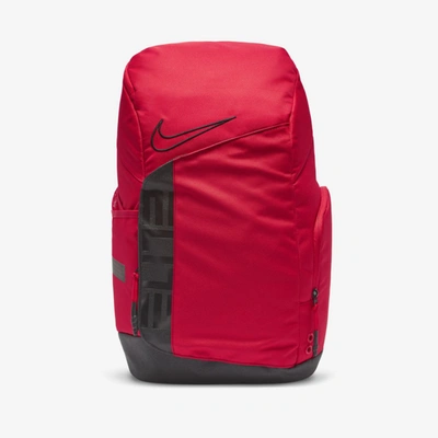 Shop Nike Elite Pro Basketball Backpack In University Red,black,black