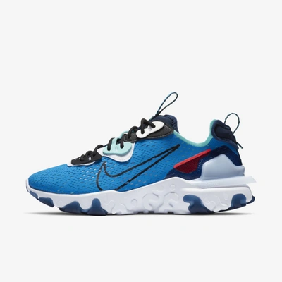 Shop Nike React Vision Men's Shoe (photo Blue) - Clearance Sale In Photo Blue,midnight Navy,aurora Green,black