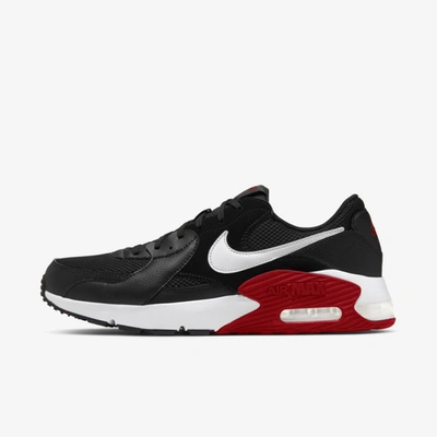 Shop Nike Air Max Excee Men's Shoes In Black,university Red,white