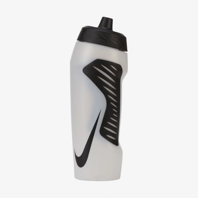 Shop Nike 24oz Hyperfuel Water Bottle In Clear,black,black,black