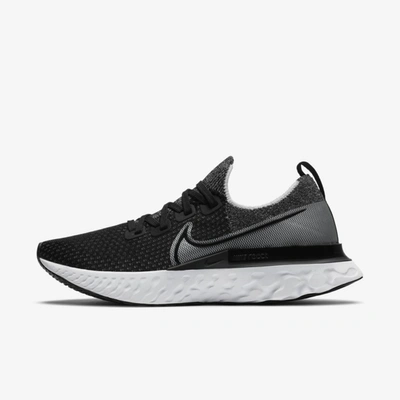 Shop Nike React Infinity Run Flyknit Men's Running Shoes In Black,white,white