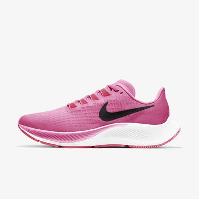 Shop Nike Air Zoom Pegasus 37 Women's Running Shoe In Pink Glow,platinum Violet,white,black