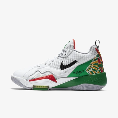 Shop Jordan Zoom '92 Men's Shoe In Summit White,lucky Green,track Red,black