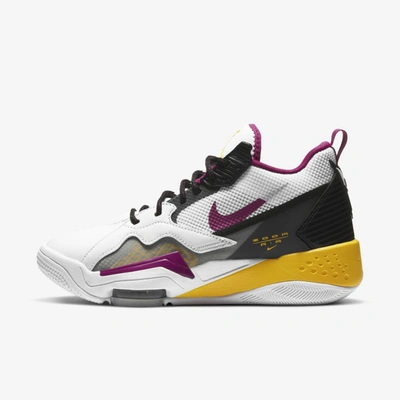 Shop Jordan Zoom '92 Women's Shoe (white) - Clearance Sale In White,black,smoke Grey,cactus Flower