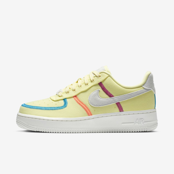 nike air force with neon green