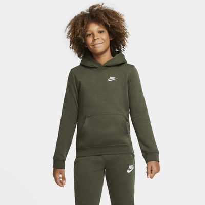 Nike Sportswear Club Fleece Big Kids' Full-Zip Hoodie (Extended