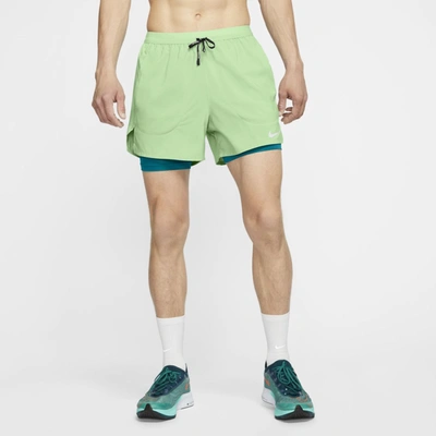 Shop Nike Flex Stride Men's 5" 2-in-1 Running Shorts (cucumber Calm) In Cucumber Calm,cucumber Calm