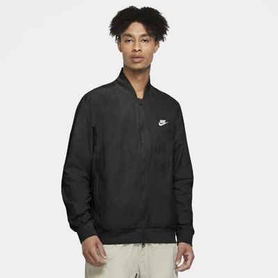 Nike Player Mens Lightweight Athletic Bomber Jacket In Black | ModeSens