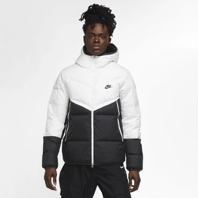 Nike Men's Sportswear Down-fill Windrunner Shield Jacket In White | ModeSens
