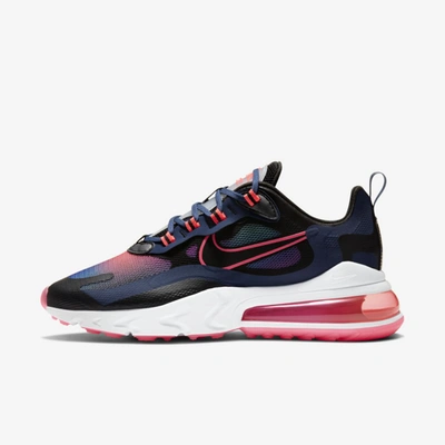 Shop Nike Air Max 270 React Se Women's Shoe In Midnight Navy,flash Crimson,hyper Pink,black