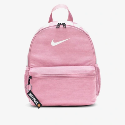 Shop Nike Brasilia Jdi Kids' Backpack In Pink,pink,white