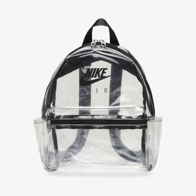 Shop Nike Just Do It Backpack In Clear,black,black