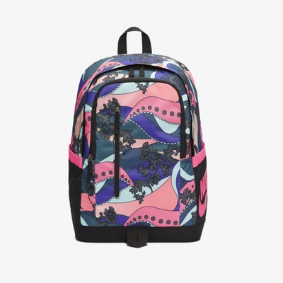 Nike All Access Soleday Printed Backpack In Black,hyper Pink,white |  ModeSens