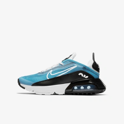 Shop Nike Air Max 2090 Big Kids' Shoe In Laser Blue,black,vast Grey,white
