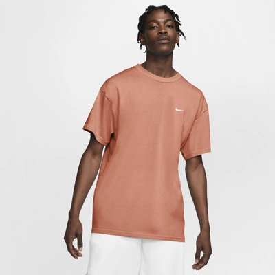 Shop Nike Lab Men's T-shirt (healing Orange) - Clearance Sale In Healing Orange,white