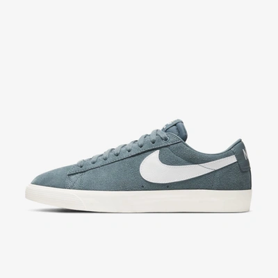 Shop Nike Sb Blazer Low Gt Skate Shoe In Ozone Blue,sail,celadon,white
