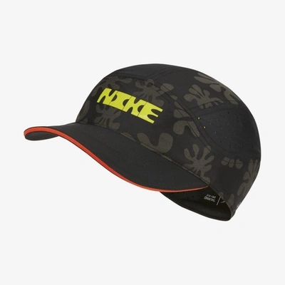 Shop Nike Aerobill Tailwind A.i.r. Chaz Bear Running Cap In Black