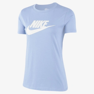 Shop Nike Sportswear Essential T-shirt (light Marine)
