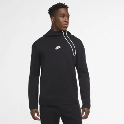Nike Tech Fleece Asymmetric Half-zip Hoodie In Black | ModeSens