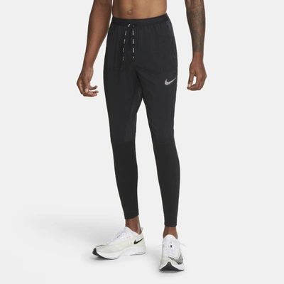 Shop Nike Phenom Elite Future Fast Men's Hybrid Running Pants In Black,black