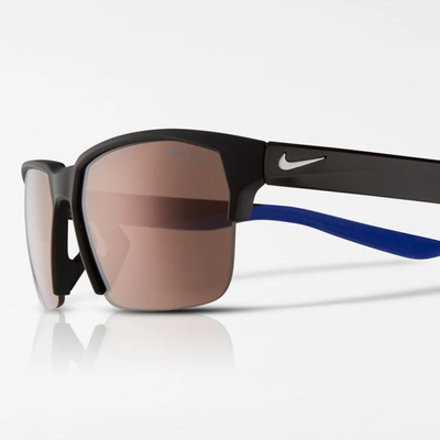 Shop Nike Maverick Free Sunglasses In Black,white