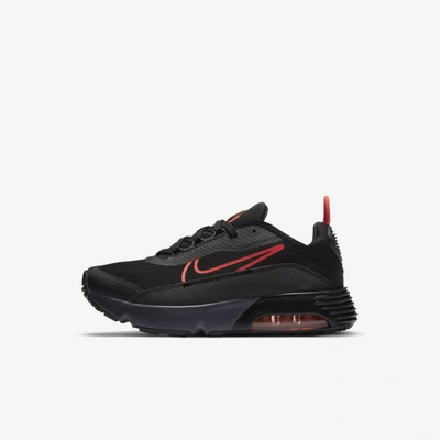 Shop Nike Air Max 2090 Little Kids' Shoes In Black,anthracite,white,bright Crimson