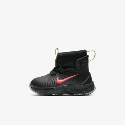 Shop Nike Binzie Baby/toddler Boot In Black,off Noir,asparagus,black