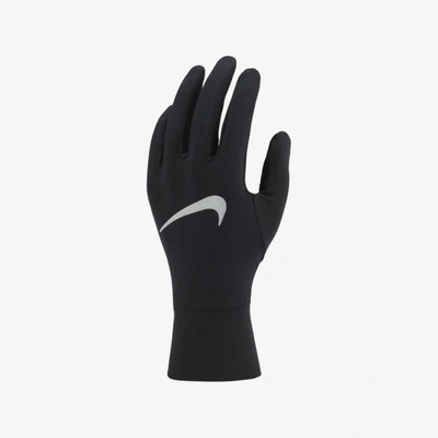 Shop Nike Women's Accelerate Running Gloves In Black