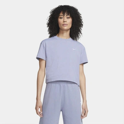 Shop Nike Lab Women's T-shirt In Stellar Indigo