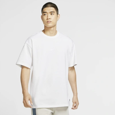 Shop Nike Sportswear Premium Essential Men's T-shirt In White,white