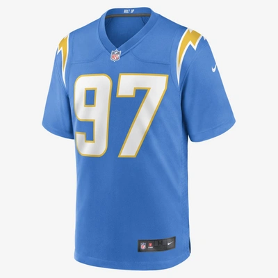 Shop Nike Men's Nfl Los Angeles Chargers (joey Bosa) Game Football Jersey In Blue