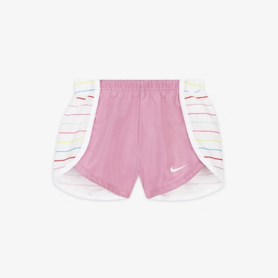 Shop Nike Dri-fit Toddler Shorts In Pink