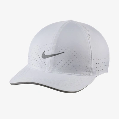 Nike Aerobill Tailwind Perforated Recycled Dri-fit Baseball Cap In White |  ModeSens