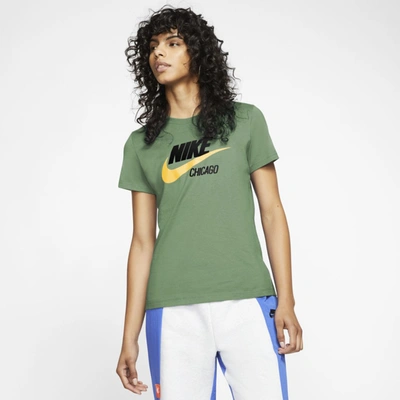 Shop Nike Sportswear Women's T-shirt In Spiral Sage