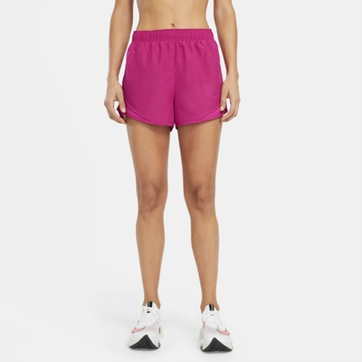 Shop Nike Tempo Women's Running Shorts In Fireberry,fireberry,fireberry,fireberry