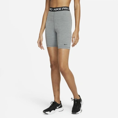 Shop Nike Women's  Pro 365 High-waisted 7" Shorts In Grey