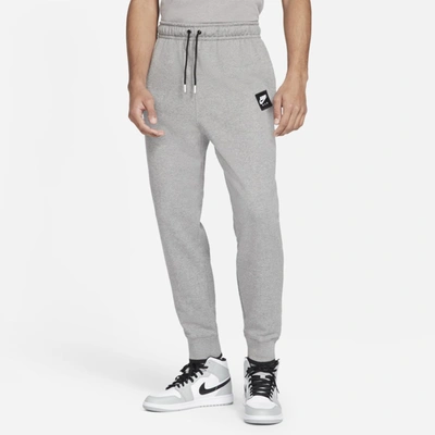 Jordan Jumpman Classics Men's Fleece Pants In Carbon Heather/gym Red |  ModeSens