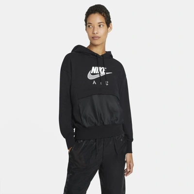 Shop Nike Air Women's Hoodie In Black,white