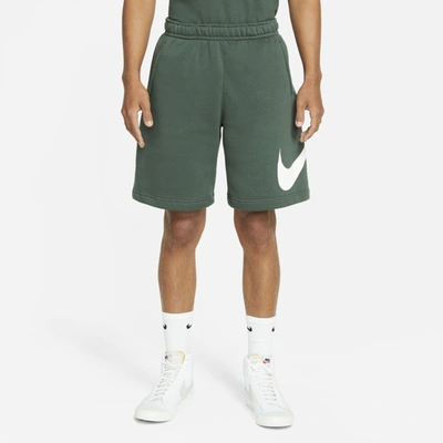 Shop Nike Sportswear Club Men's Graphic Shorts In Galactic Jade,galactic Jade