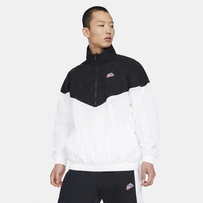 Nike Sportswear Heritage Windrunner Men s 1 2 zip Hooded Jacket In